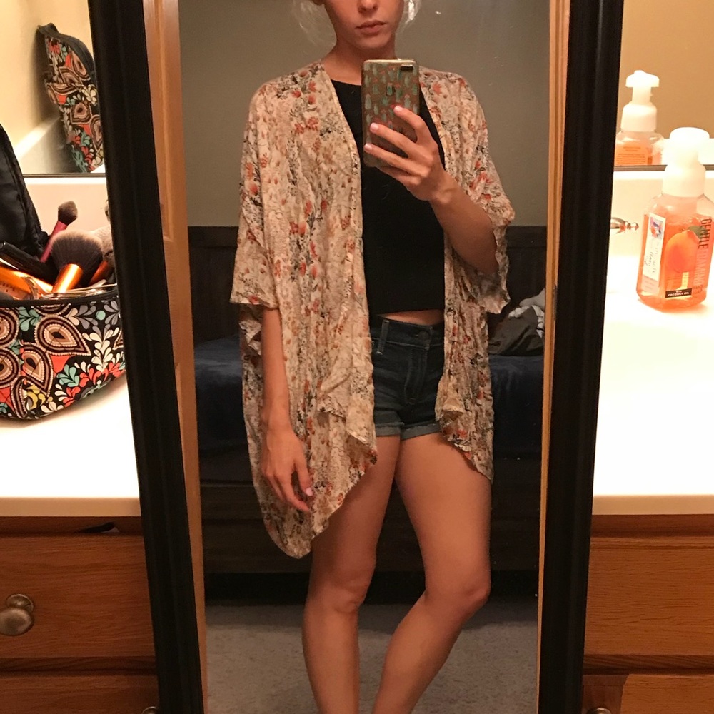 Floral Kimono